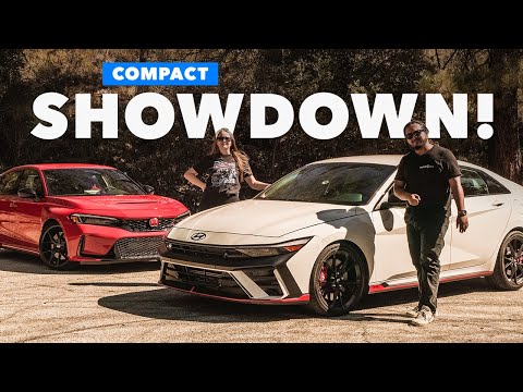 Civic Type R vs. Elantra N: Sport Compact SHOWDOWN