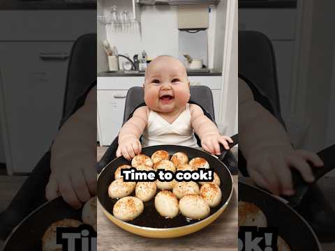 Baby Chef Saves Big Brother! 🍳👶#baby #babyshorts #newborn