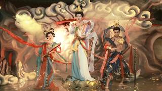 聽說博物館的白瓷神像，到晚上會變成彩色 活過來？| 德化白瓷VS敦煌彩塑 真人COS，祝大家新年快樂 2025年好運來！ ！