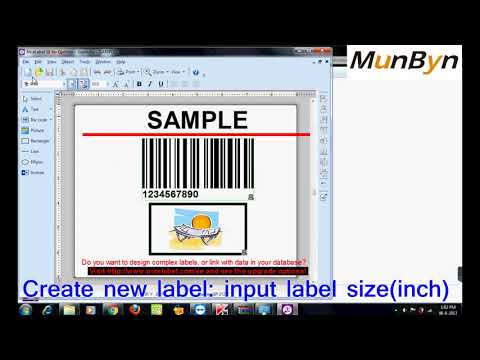 How to install Barcode Printer Driver and Free Editor...