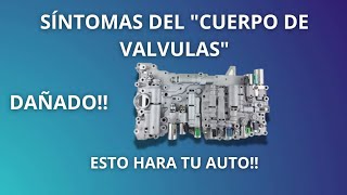 SÍNTOMAS de un "CUERPO DE VÁLVULAS" dañado / ESTOS hará TU AUTO!!