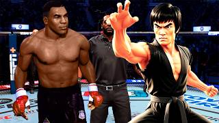 UFC 4 | Mike Tyson vs. Bruce Lee Attack | EA Sports UFC 4