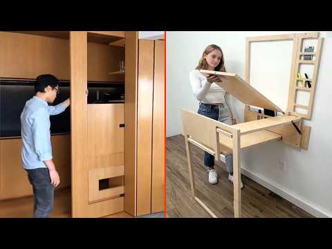 Space Saving Furniture Hacks for Small Apartments  Smart Home Solutions ▶ 2