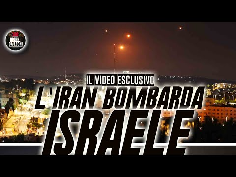 L'IRAN BOMBARDA ISRAELE / Tel Aviv e Gerusalemme sotto attacco TOTALE!