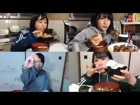 【睡眠用・作業用・空腹用BGM】米を食べる総集編 Part1