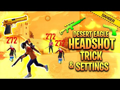 Desert Eagle New Trick & Setting For Mobile 😱 || Free Fire