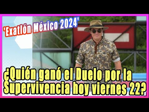 ¿Quién ganó el Duelo por la Supervivencia en 'Exatlón México 2024' hoy viernes 22 de noviembre?