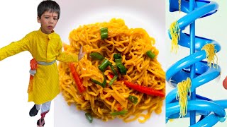 Vayu, Yug and prince maggi demand to mummy