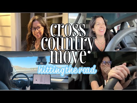 CROSS COUNTRY MOVE | final goodbye to the house and hitting the road