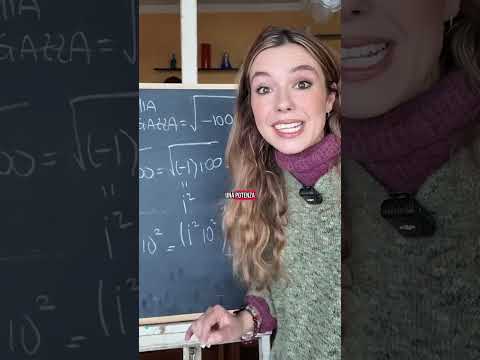 La tua ragazza è immaginaria #scienza #mathematica