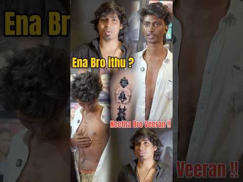 Needha Bro Veera !?❤️‍🔥....#h2otattoostudio #tattoo #viral #trending