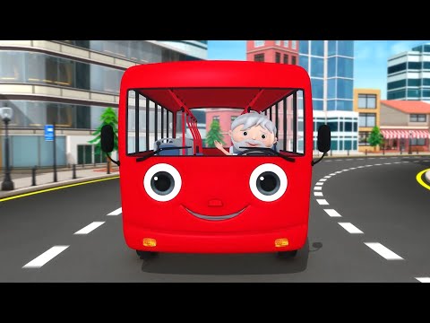 Das farbige Bus Lied | Kinderlieder | Little Baby Bum Deutsch | Cartoons für Kinder