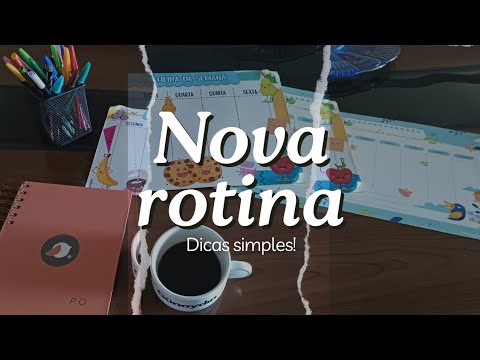 COMO TER UMA VIDA MAIS ORGANIZADA E ESTABELECER NOVOS HÁBITOS