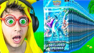 Abro 100 Packs de Pokémon TCG Pocket 🤑🔥 (Expansión Manantial Oculto)