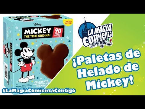 ¡PALETAS DE MICKEY! - Mickey Mouse Ice Cream Bar -...