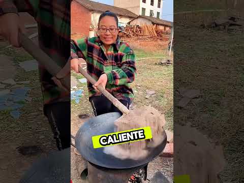 Cocinar con arena en lugar de aceite