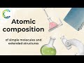 Modeling Molecules and Atoms Concepts