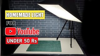 How To Make SOFT LIGHT for YouTube▶️ Very easy at Home