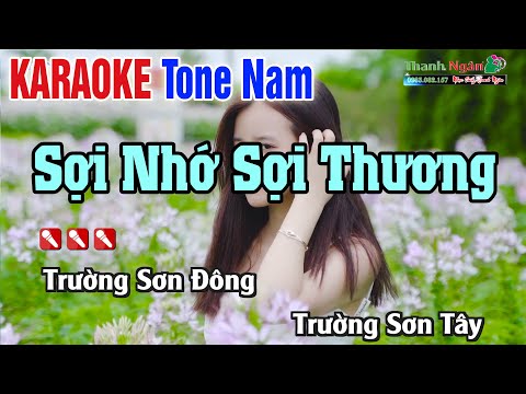 Sợi Nhớ Sợi Thương Karaoke Tông Nam | Nhạc Sống Thanh Ngân – Beat Chuẩn Mới 2022