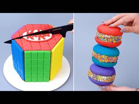 Amazingly Colorful Cake Decorating Hacks | So Tasty Chocolate Cake Ideas | Yummy Cake