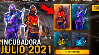 🔥¡¡LLEGA NUEVA INCUBADORA DE JULIO 2021!! INCUBADORA DE NINJAS A FREE FIRE 🤯 Agenda Semanal