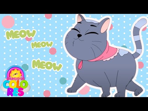 La Gatita Musa🐈¡Meow, Meow!🎵 | Canta y Baila con nosotros✨🎵| Mundo de Colores🎈🎉