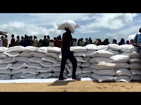 YouTube video thumbnail: Hunger Worsens in Nigeria as aid Cuts Reduce Food Supplies
