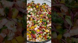 Ensalada de Camaron 🦐#comida# #recetas# #ensalada# #camarones#