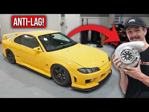 S15 goes BIG TURBO + Anti Lag - And it's EPIC!