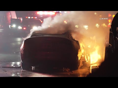 Female Tesla Driver Ejected & Killed on FDR Drive, NYC