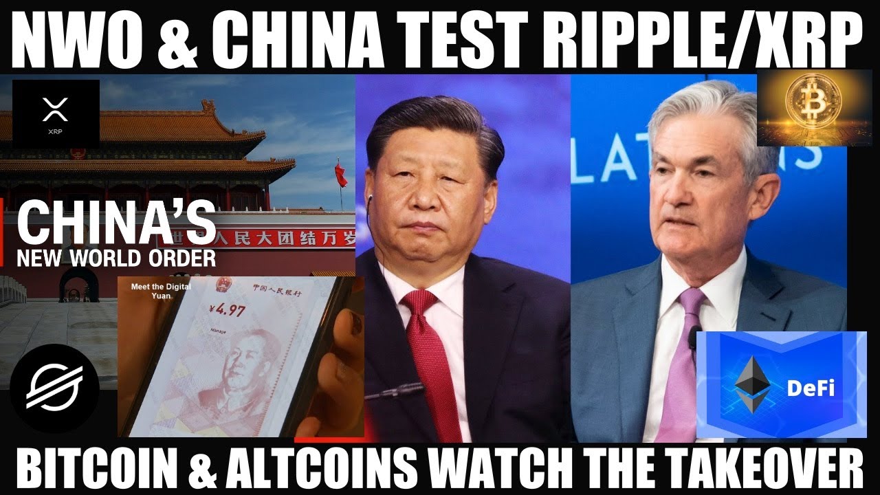 EMERGENCY WARNING! NWO & CHINA TEST RIPPLE/XRP! BITCOIN ALTCOINS & DEFI WATCH THE TAKEOVER!