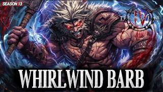 Diablo IV - Top 3 WORLD Whirlwind-Seson 13-PIT 150 (8:58 Min) TOP 1 Barb Sur America - Venezuela !