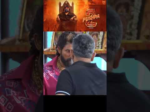 The Making of Pushpa 2 The Rule 🔥😈 #shorts #Pushpa #Pushpa2 #alluarjun