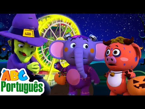 Bruxa Verde na Feira Assustadora 🎃🎡 | Músicas de Halloween | Musica infantil | Aqui Bebês Cantam