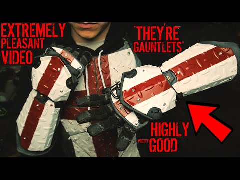 I Made Armored Gauntlets Out of Treadplate Because of Course I Did