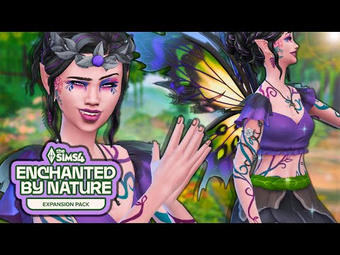 These CAS Items Are BREATHTAKING! The Sims 4 Enchanted By Nature Create A Sim Review