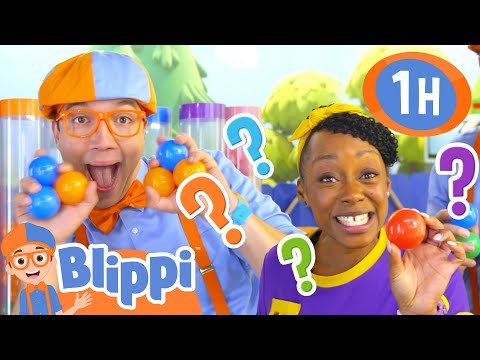 ⚽ Blippi's Playdate: Ball Game Fun!🎈🎉  | Blippi 1 Hour | Moonbug Kids - Fun Stories and Colors