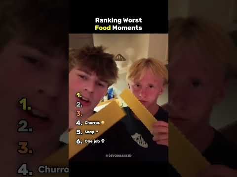 Ranking Worst Food Moments