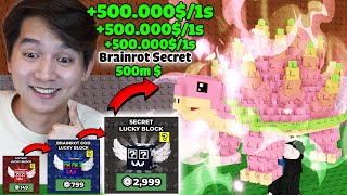 (Roblox) T GAMING PAY TO WIN 15K ROBUX MUA BRAINROT LUCKY BLOCK SECRET TRONG STEAL A BRAINROT