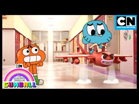 Czy latanie tym samolotem jest bezpieczne? | Niesamowity świat Gumballa - Czaszka | Cartoon Network