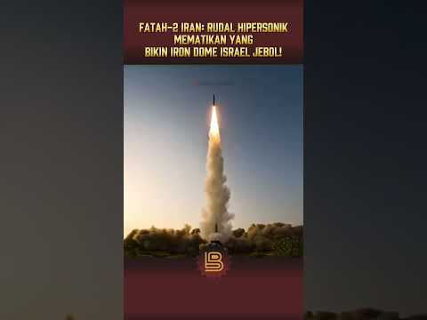 Fatah-2 Iran: Rudal Hipersonik Mematikan yang Bikin Iron Dome Israel Jebol! #iran #israel #irondome