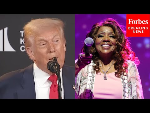 YouTube video thumbnail: 'One Of The Most Revered Singers': Trump Announces Gloria Gaynor As Kennedy Center Honoree