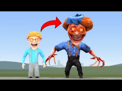 The Evolution of CREEPY BLIPPI in Garry's Mod!