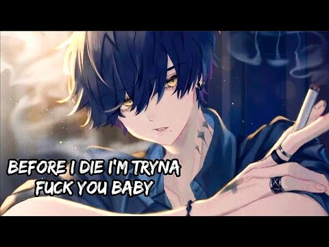 Nightcore - No Guidance ( Male Version ) Tik Tok Remix Ayzha Nyree | Lyrics