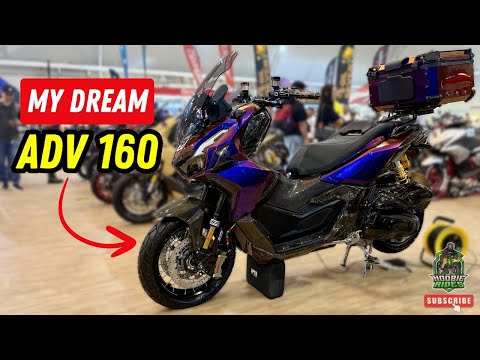 MY DREAM HONDA ADV 160 | Magkano Ganitong Setup? | All About Wheels Manila Custom Moto Show