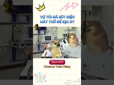 Vợ Tôi Đã Rút Điện Máy Thở Để Sạc Điện Thoại #funny #giaitri