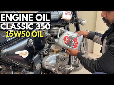 Classic 350 Engine Oil Change -  Complete Details | 15w50 Engine Oil