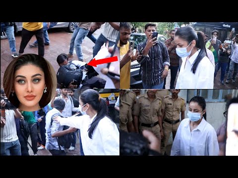 Shehnaaz Gill Pays last Tribute At Shefali Zariwala Last Journey