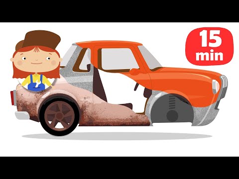 🚗 Doktor MacWheelie & die Spielzeugautos – 3 spannende Folgen in einer Cartoon-Kompilation
