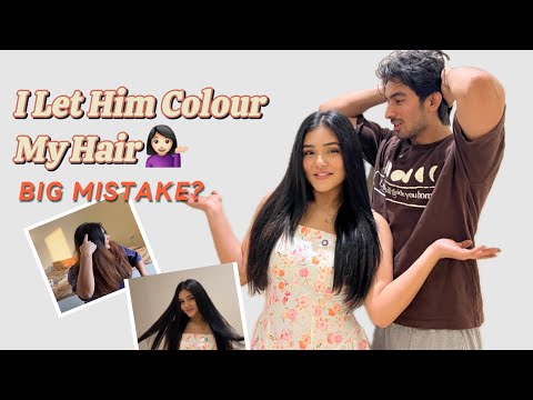 HAIR COLORING DISASTER because of ​⁠@Kunaltomar *I Regretted It…Until I Saw the Final Hair Color!🫢
